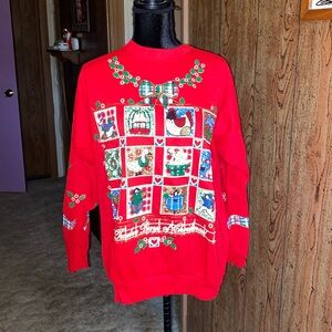 NWOT Christmas Sweatshirt by Christmas on Mainstreet